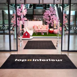 Tapis logo personnalisé