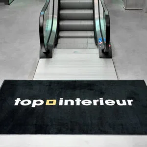 Tapis logo personnalisé