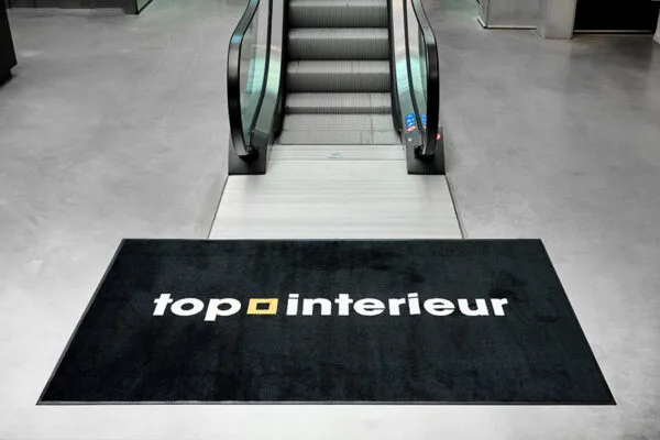 Tapis logo personnalisé