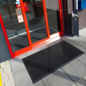 Tapis d&rsquo;entrée extérieur caoutchouc 12mm
