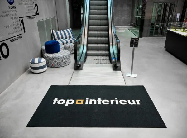 Tapis logo ultra résistant