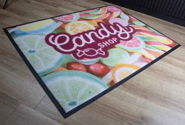 Tapis logo ultra résistant