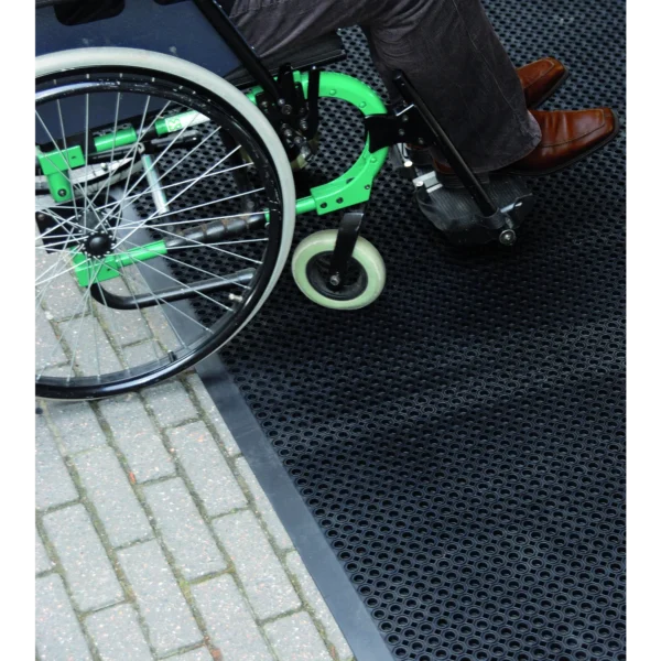 Tapis d&rsquo;entrée extérieur caoutchouc 12mm