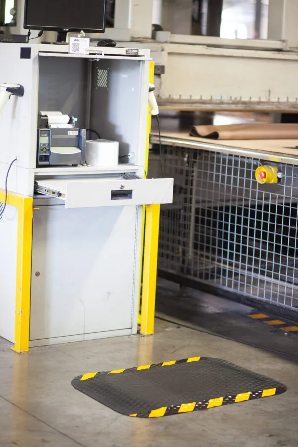 Tapis antifatigue individuel secteur industriel