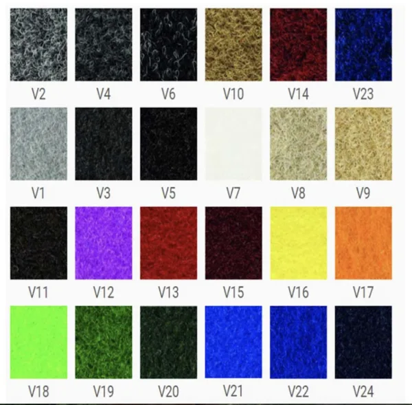 Tapis en rail aluminium