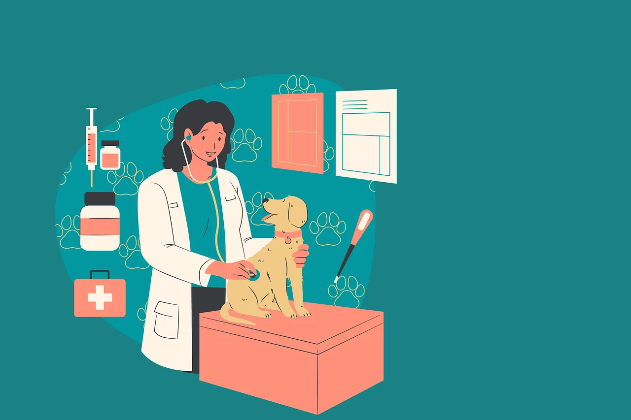 Tapis pour cliniques vétérinaires : Offrez confort et hygiène à vos animaux avec des tapis personnalisés de Tapis-Logo 🐾🩺